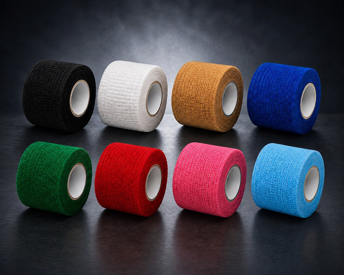 Hank's Cohesive Stretchy Grip Tape - assorted colors