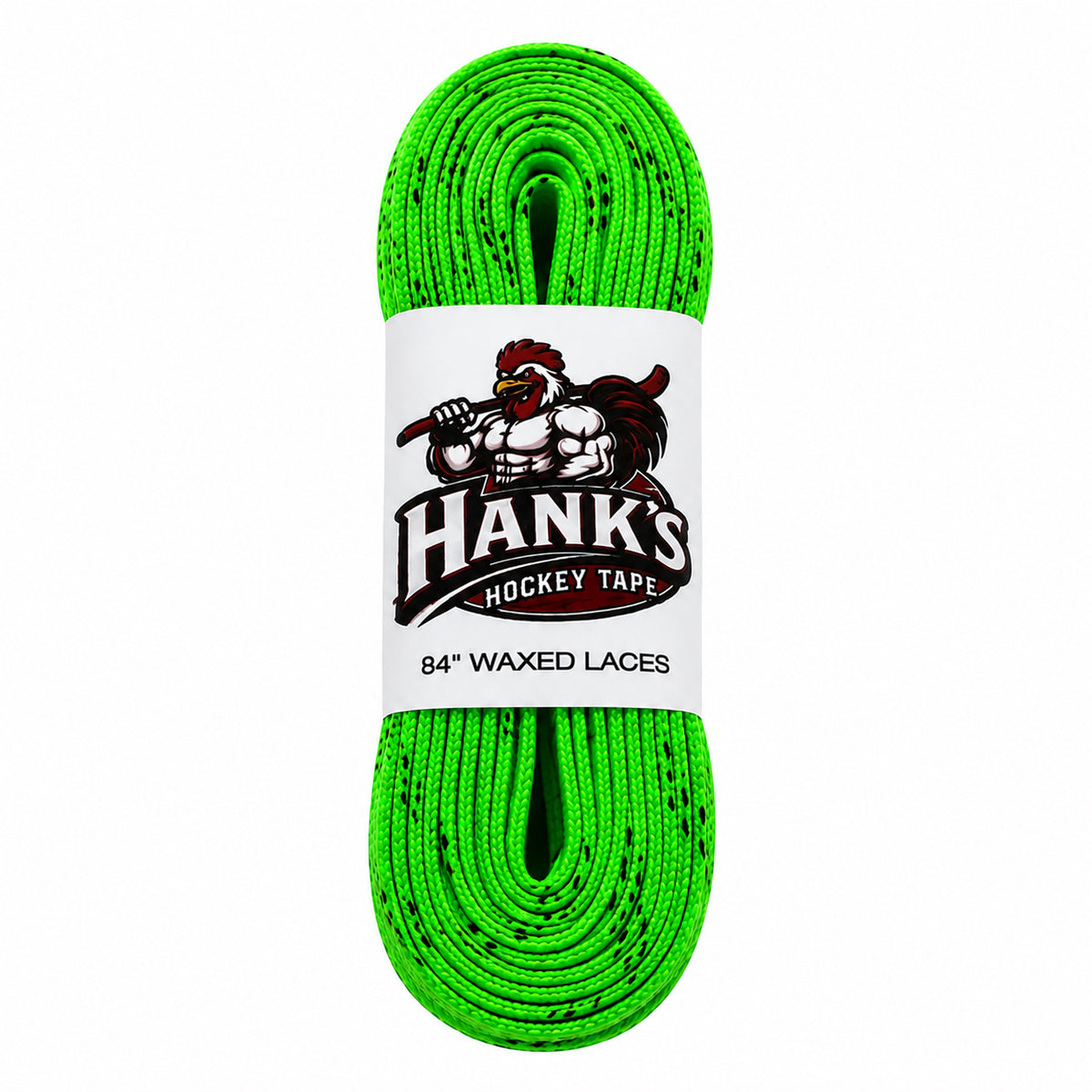 Neon Green Waxed Laces